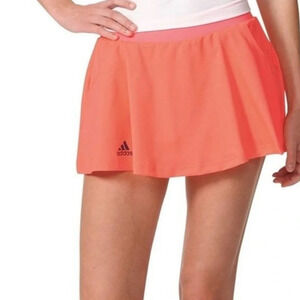 Adidas Women Neon Tennis skirt with shorts size Small 1002